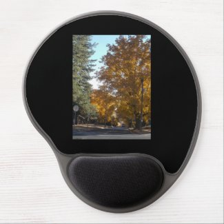 Fall Trees Gel Mouse Pad