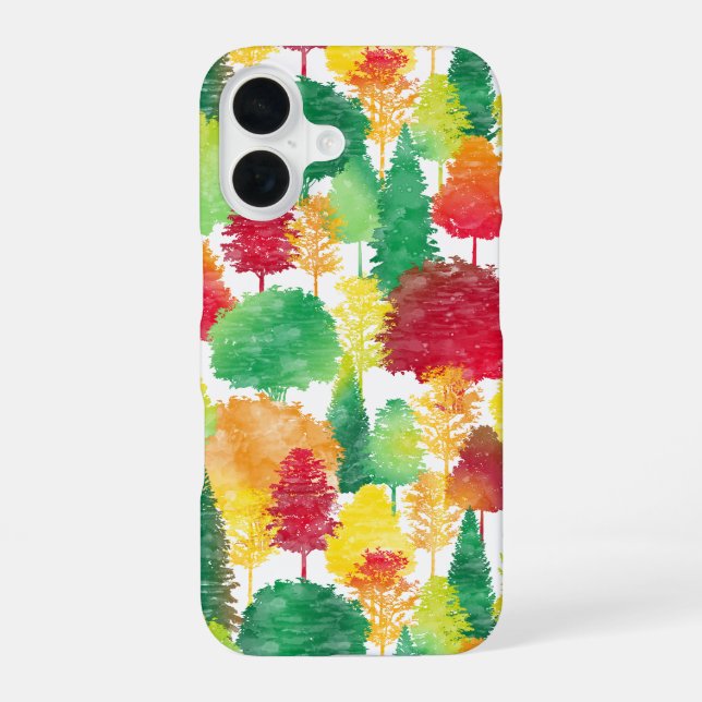 Fall Trees Iphone Case (Back)