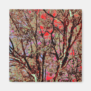 FALL TREES MAGNET