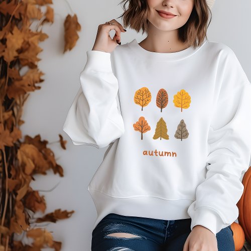 Fall Trees Sweatshirt