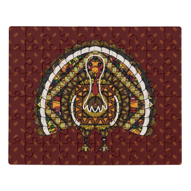 Fall Turkey Acrylic Puzzle (Puzzle Horizontal)