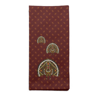 Fall Turkey Napkin