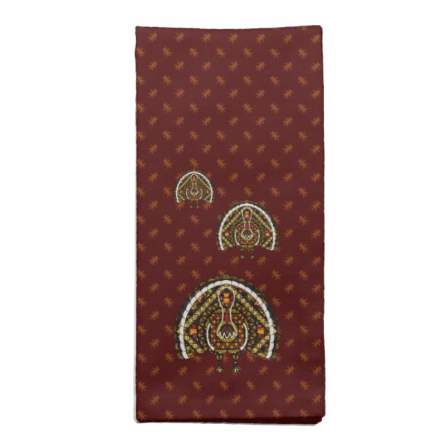 Fall Turkey Napkin (Folded)