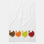 Fall Turkeys Towel at Zazzle