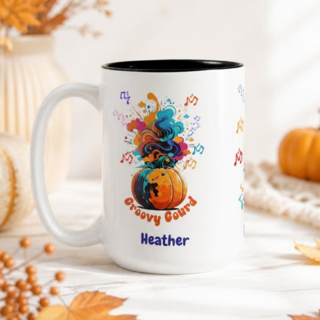 Fall two tone coffee mug (Creator Uploaded)