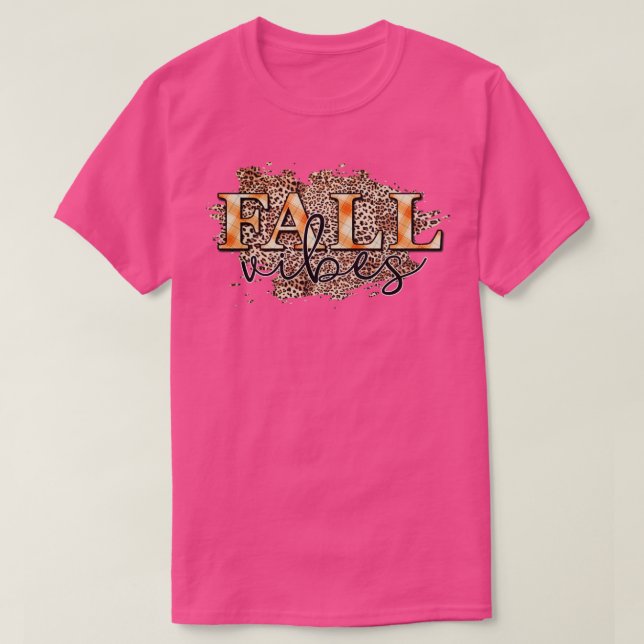 Fall Vibes3 T-Shirt (Design Front)
