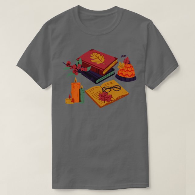 Fall Vibes8 T-Shirt (Design Front)