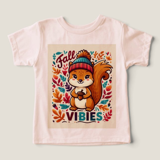 Fall Vibes 2 Toddler T-shirt (Design Front)