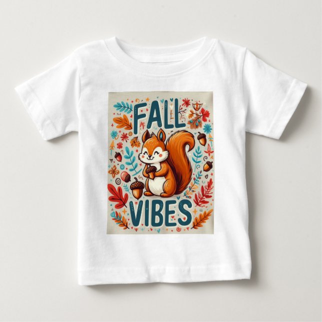 Fall Vibes 4 Baby T-Shirt (Front)