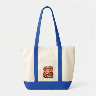 Fall Vibes and Cat Snuggles Cozy Autumn Cat Tote Bag