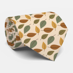 Fall Vibes Autumn Season Neck Tie