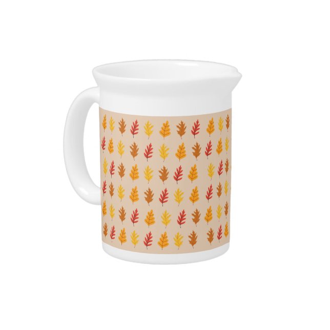 Fall Vibes Beverage Pitcher (Left)