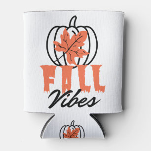 Fall Vibes Can Cooler