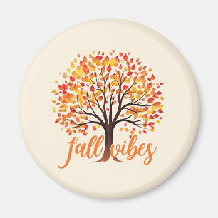 Fall Vibes – Cozy Fall Tree Magnet
