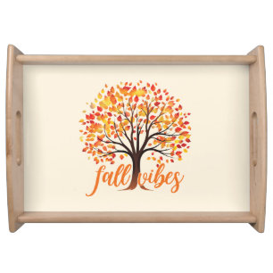 Fall Vibes – Cozy Fall Tree Serving Tray
