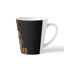 Fall Vibes Football Skull - Halloween Mug