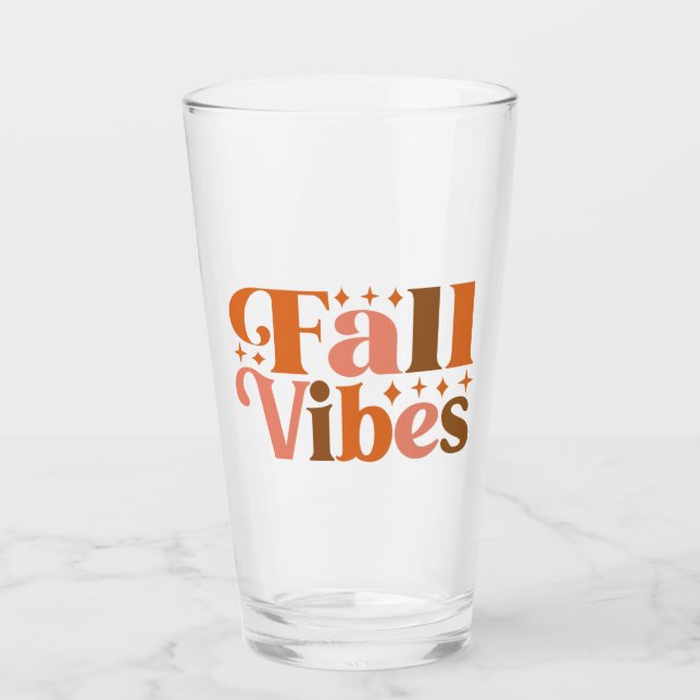 Fall Vibes Glass (Front)