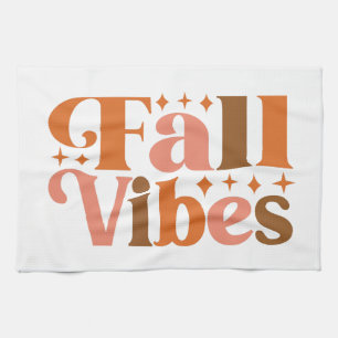 Fall Vibes Kitchen Towel