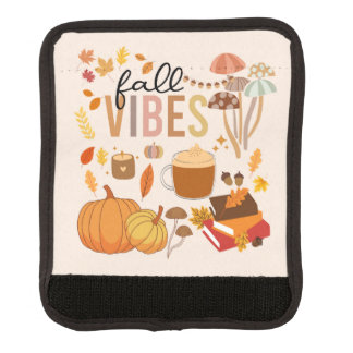 Fall Vibes Luggage Handle Wrap