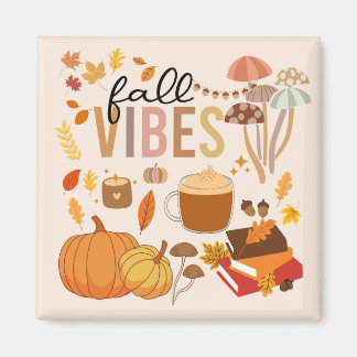 Fall Vibes Magnet
