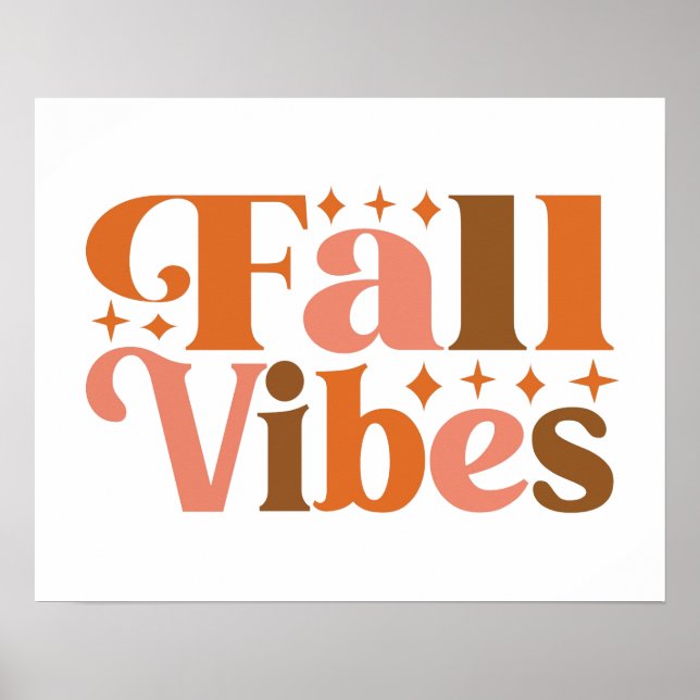 Fall Vibes Poster (Front)