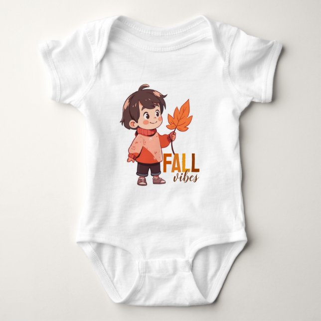 Fall vibes T-Shirt Baby Bodysuit (Front)