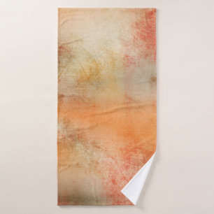 Fall vibrant background paper bath towel