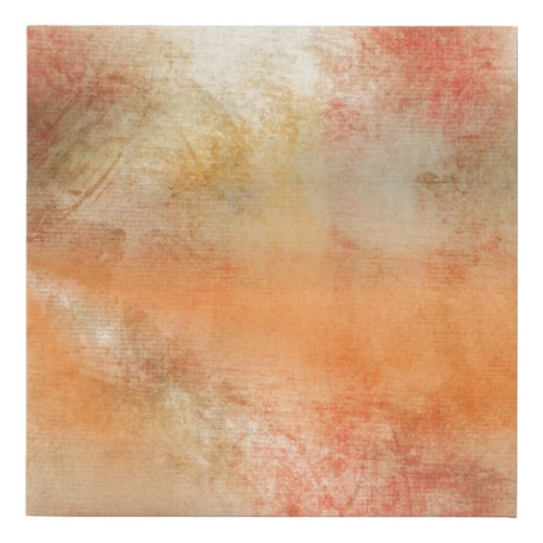 Fall vibrant background paper faux canvas print
