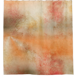 Fall vibrant background paper shower curtain