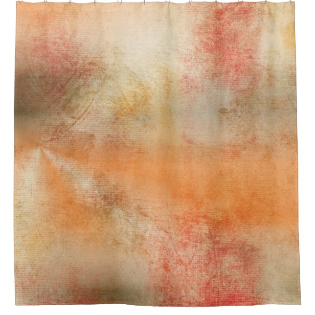 Fall vibrant background paper shower curtain (Front)