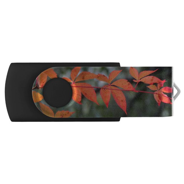 Fall Vine USB Swivel Flash Drive (Front)