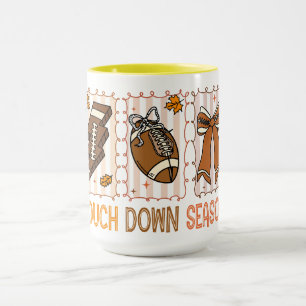 Fall Vintage Football Game Day Mug