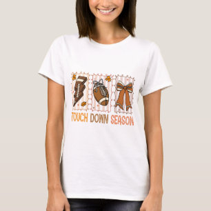 Fall Vintage Football Game Day T-Shirt
