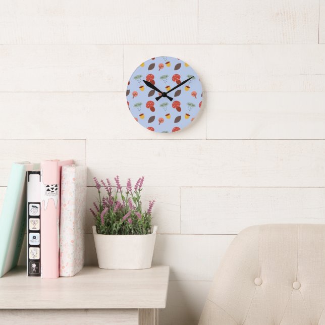 Fall Wall Clock (Reading Room)