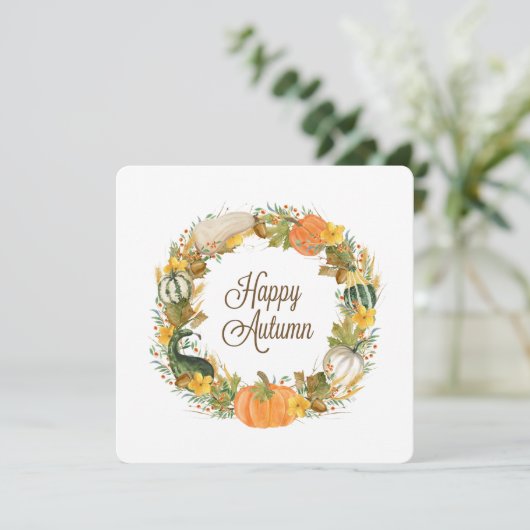 fall watercolor wreath (Standing Front)