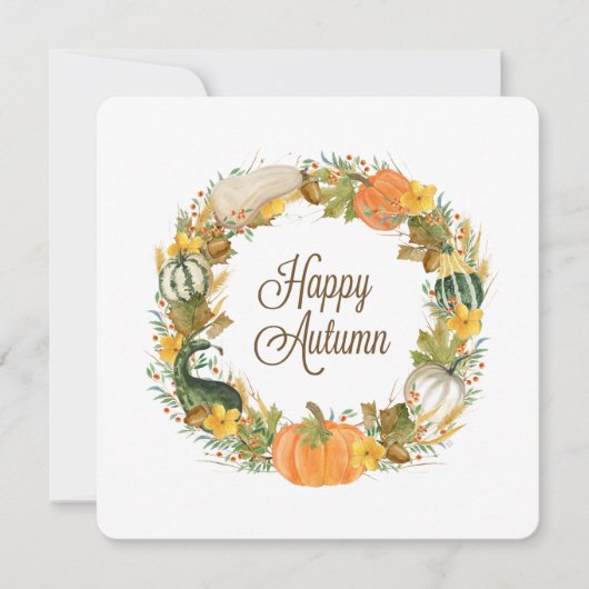 fall watercolor wreath (Front)