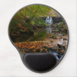 Fall Waterfall and Creek Pennsylvania Nature Gel Mouse Pad