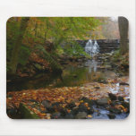 Fall Waterfall and Creek Pennsylvania Nature Mouse Pad