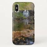 Fall Waterfall and Creek Pennsylvania Nature Photo iPhone XS Case