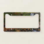 Fall Waterfall and Creek Pennsylvania Nature Photo License Plate Frame