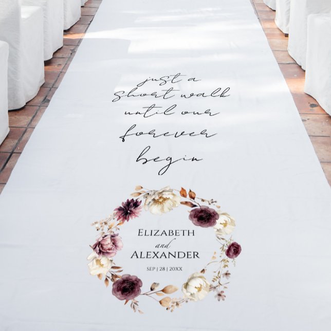Fall Wedding Aisle Entrance Floor Decals (Creator Uploaded)