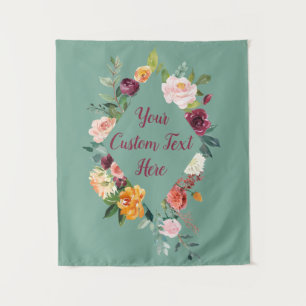 Fall Wedding Backdrop Autumn Photo Booth Tapestry