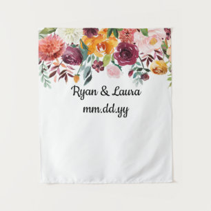 Fall Wedding Backdrop, Summer Photo Booth Prop