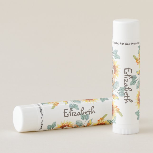 Fall Wedding Gift For Bridesmaid   Lip Balm (Front)