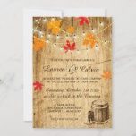 Fall Wedding Invitation For A Country Wedding at Zazzle