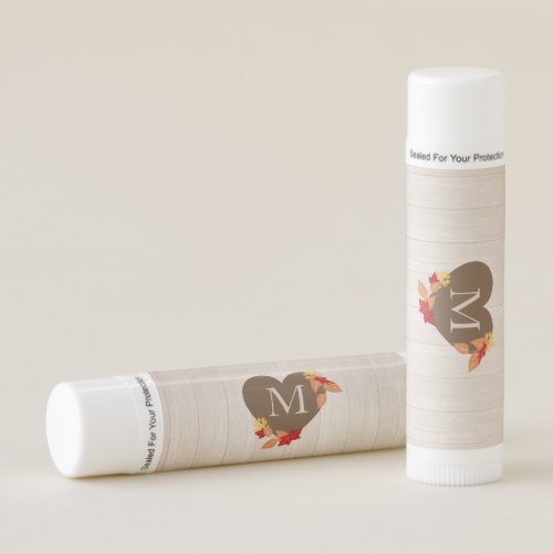 Fall Wedding or Bridal Shower Favor Lip Balm