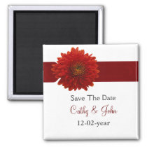 fall wedding Save the date magnet