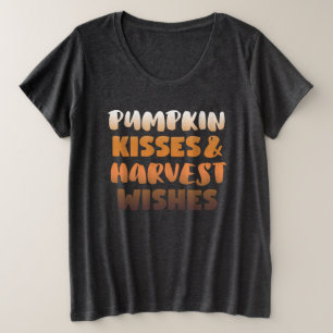 Fall Womens Plus Size Tshirt