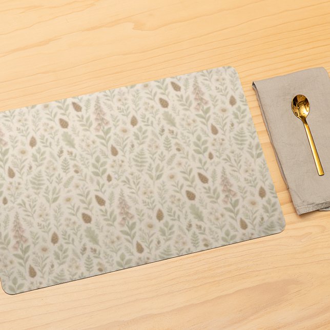 Fall Woodland Botanical Pattern | Autumn Dreams Placemat (Creator Uploaded)