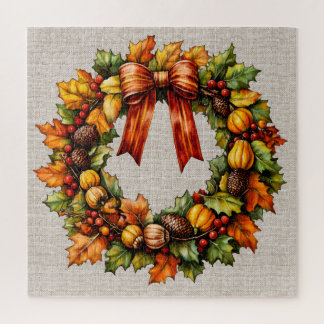 Fall Wreath Puzzle